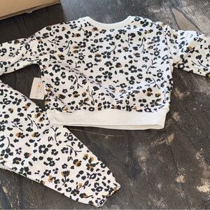 Garanimals floral print sweat suit